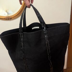 Elegant Black Tote Bag